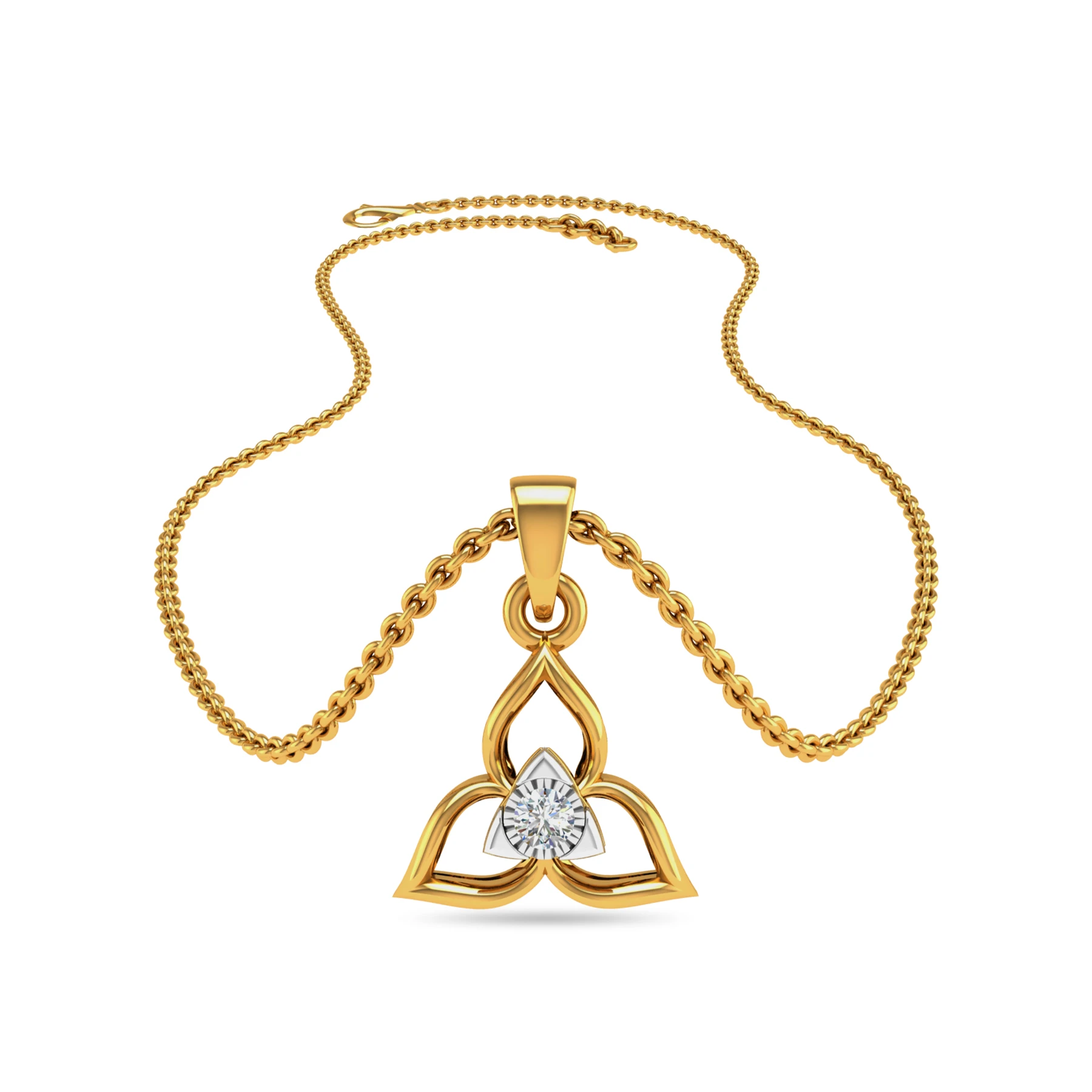 9KT Gold Cross Pendant